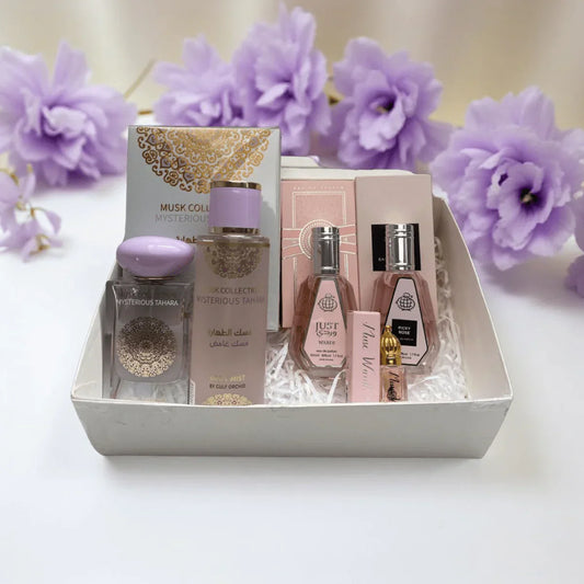 Box Mysterious Tahara – Coffret Musc et Rose Élégant