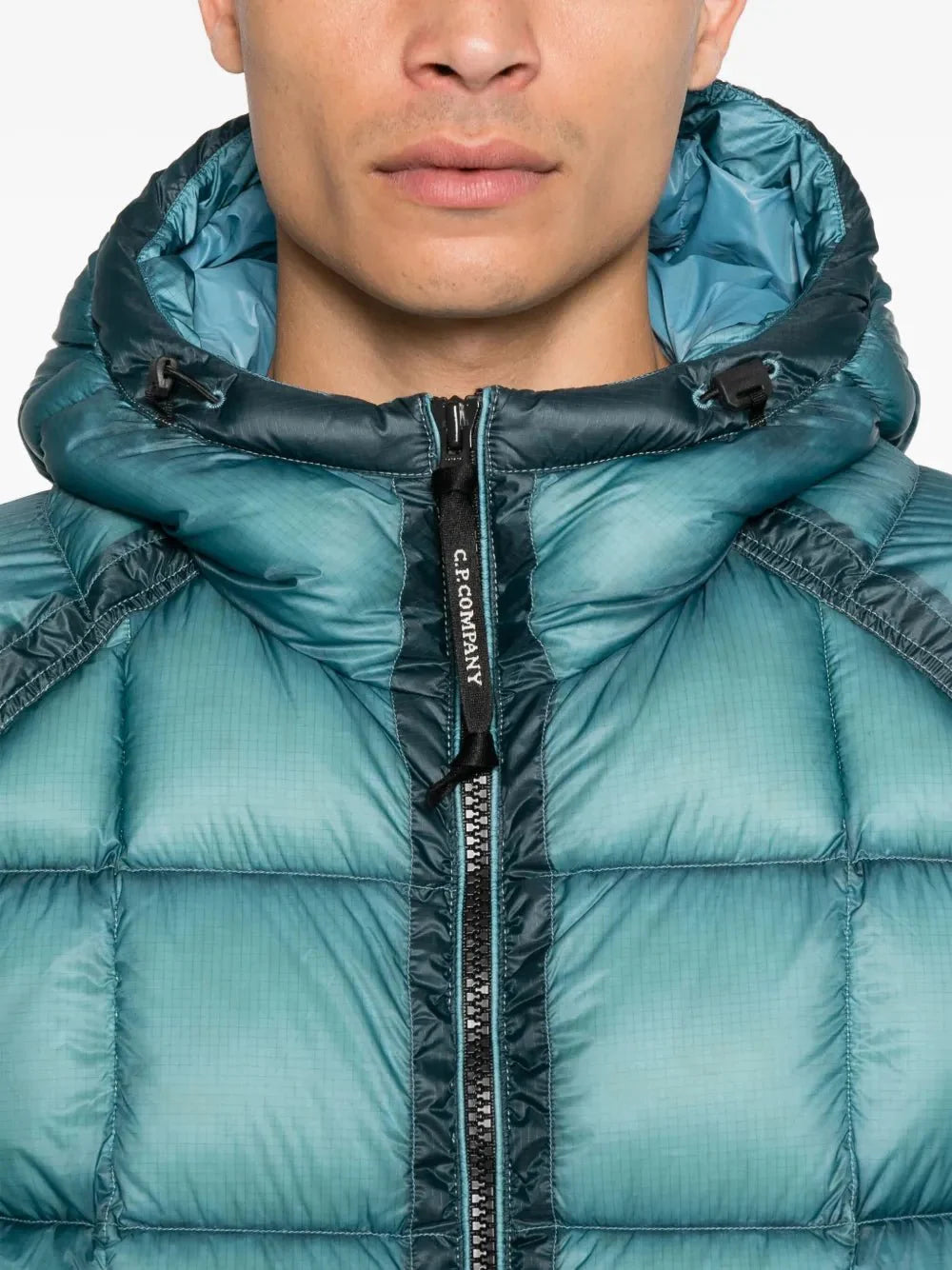 C.P. Lens-detail hooded jacket